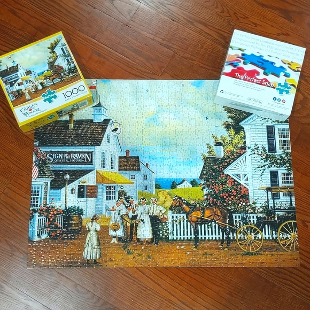 Buffalo Charles Wysocki Fun Lovin' Silly Folk Jigsaw Puzzle